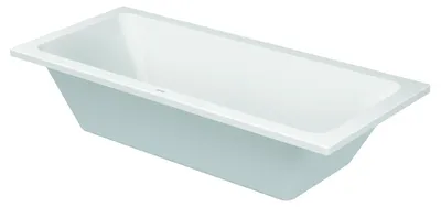 Image de Duravit D-Code baignoire rectangulaire 1800 x 800 mm - Acrylique blanc