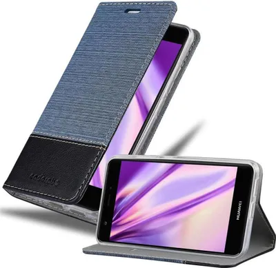 Produktbild von Cadorabo Hülle für Huawei NOVA Schutzhülle in Blau Handy Hülle Etui Book Case Cover
