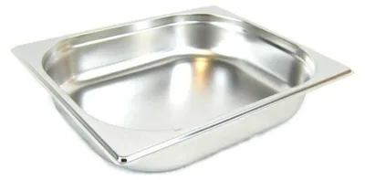 Produktbild von GN 1/2 Gastronormbehälter GN-Behälter Edelstahl 4 Liter Tiefe 65mm