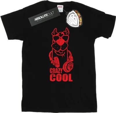 Image de Scooby Doo - T-shirt « Crazy Cool » pour homme BI44965 (XL) (noir)