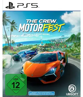 Obrázok produktu pre Ubisoft The Crew Motorfest (PS5), PlayStation 5, Režim multiplayer, Očakávané hodnotenie, Fyzické médiá