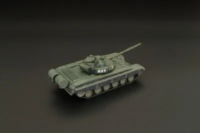 Productafbeelding van T-72 hoofdpantserwagen / schaal 1:120