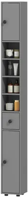 Image de Armoire de rangement pour la salle de bain, en panneaux de particules