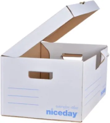 Produktbild von Famanu Archivboxen für das Büro - Platzsparend und Effizient - 10 Stück