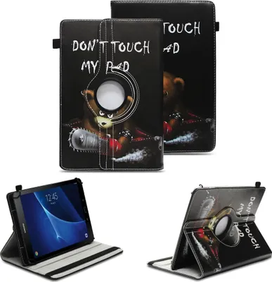 Produktbild von Tablet Hülle für Samsung Galaxy Tab A6 10.1 2016 360° Drehbar Case Cover SchutzFarben:Motiv 9