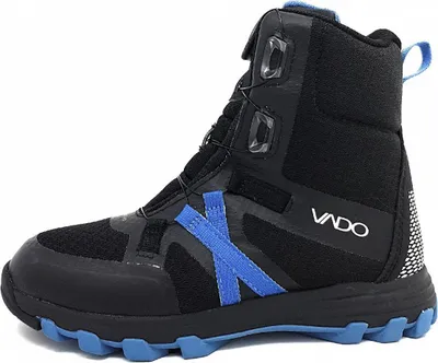 Image de Bottes d'hiver Vado Blazer High BOA GTX pour garçons, noir, taille 35
