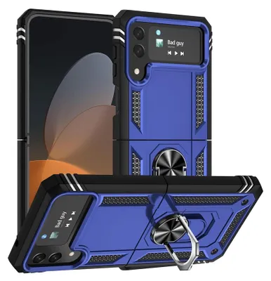 Obrázok produktu pre Armor Shield puzdro na mobilný telefón pre Samsung Galaxy Z Flip 4 cover Ultra Hybrid Case ochranný kryt na mobilný telefón