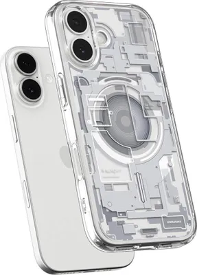 Produktbild von Spigen Ultra Hybrid (MagFit) Zero One, Cover, Apple, iPhone 17, 16 cm (6.3"), Weiß