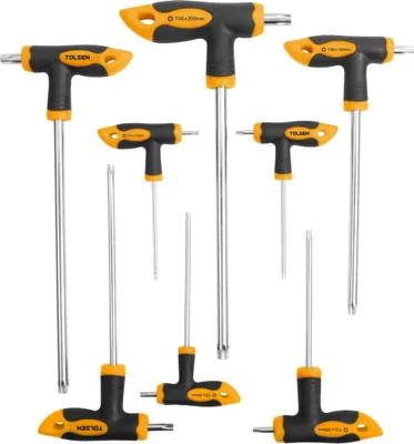 Produktbild von Tolsen T-Griff Torx-Schlüsselsatz 8-teilig - Maxami
