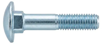 Produktbild von DIN 603 Flachrundschraube M8x50 Stahl 8.8 galvanisch verzinkt m. Vierkantansatz 100 Stk