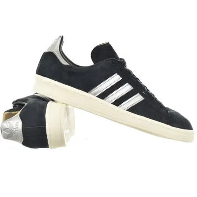 Produktbild von adidas Originals CAMPUS 80s - Herren Sneakers Schuhe Leder Schwarz GX7330 , Größe: EU 40 UK 6.5