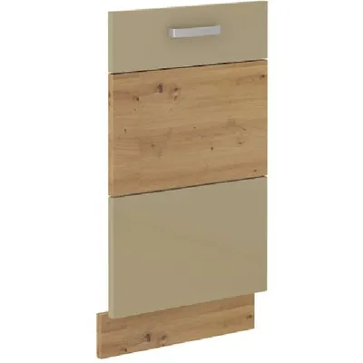 Obrázok produktu pre Dvierka pre vstavanú umývačku ADARA - 45x72 cm, cappucino / dub artisan