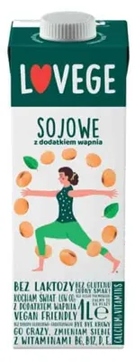 Obrázok produktu pre Sante Lovege sójové nápoj s vápnikom, 1 liter