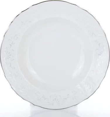 Produktbild von Thun 1794 Bernadotte, tiefer Teller, 23 cm, Frost, Porzellan Thun