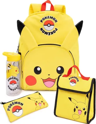 Produktbild von Pokémon - Svačinová taška a batoh v sadě 4ks NS6869 (jedna velikost) (žlutá)