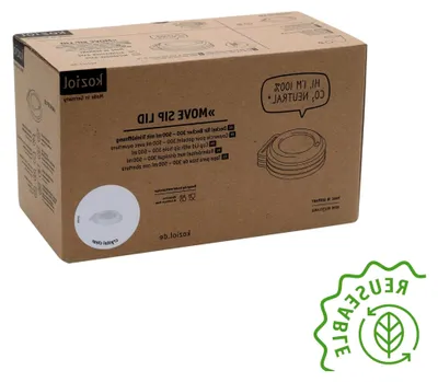 Produktbild von MOVE LID Mehrweg-Deckel | für MOVE CUPS 300-500 ml | mit Trinköffnung, 24er Set, Kunststoff | wiederverwendbar, bruchsicher, spülmaschinenfest, Catering, Take-Away
