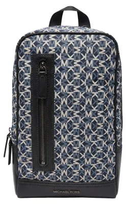 Produktbild von Michael Kors Rucksack für Herren, Polyester/PVC, Dunkelblau, verstellbarer Schultergurt, Reißverschluss