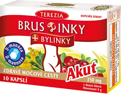 Produktbild von TEREZIA BrusLinky Herbs Akut 10 Kapseln