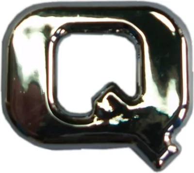 Produktbild von Hermann Schütz 3D-Relief-Chrome-Buchstabe Q 25x35mm