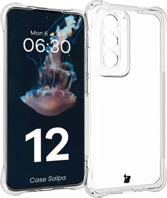 Produktbild von Elastyczne etui Bizon Case Salpa do Oppo Reno 12, przezroczyste