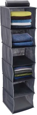 Produktbild von Hängender Kleiderschrank-Organizer mit 6 Regalen