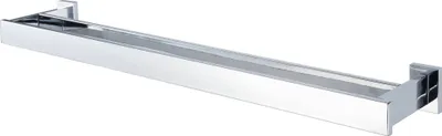 Produktbild von Haceka Edge Dubbele Handdoekhouder 62,5x12,9x5,4 cm Chroom
