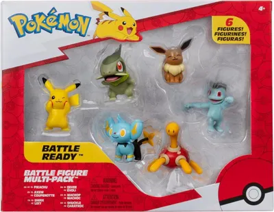 Zdjęcie produktu dla POKEMON Figurki Bitewne 6-Pak Seria 8, figurki
