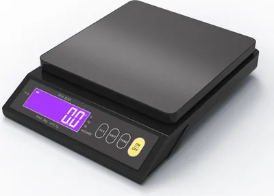 Zdjęcie produktu dla 10KG/0.1g Waga kuchenna z czarnym wyświetlaczem LED, wodoodporna IP67, precyzyjna waga domowa z funkcją liczenia, tarowania i konwersji jednostek