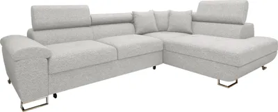 Produktbild von MIRJAN24 Ecksofa Cotere, L-Form Eckcouch mit Schlaffunktion und Bettkasten (Matana 01, Seite: Rechts)