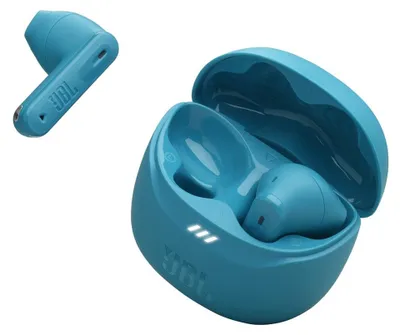 Productafbeelding van JBL Tune Flex 2, True Wireless Stereo (TWS), geschikt voor gesprekken/muziek, frequentiebereik 20 - 20000 Hz, hoofdtelefoon met microfoon, turquoise kleur
