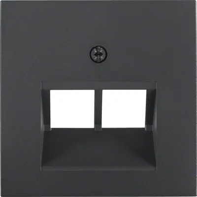 Produktbild von Berker 14091606 - Schwarz - Thermoplast - konventionell - Berker - Matte - IP20