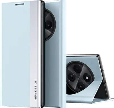 Obrázek produktu pro Pouzdro pro Xiaomi Redmi 14C, MagnetickéPolyuretanKožené Pouzdro s Funkcí Stojánku modré