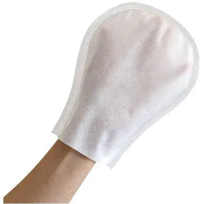 Obrázek produktu pro Hygostar 5343 Waschhandschuhe Spunlace weiß 23 x 16 cm