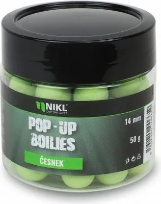 Produktbild von Nikl Schwimmende Boilies, Knoblauchgeschmack, 10 mm, 20 g