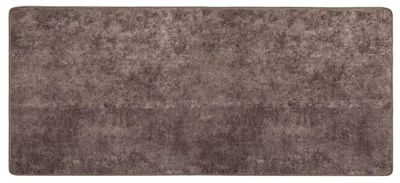 Produktbild von vidaXL Teppichläufer MARSA Grau 80 x 200 cm Polyester und PVC