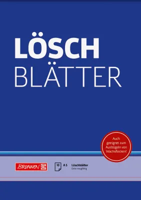 Produktbild von 10XBRUNNEN 1041550 Löschblattblock A5 1