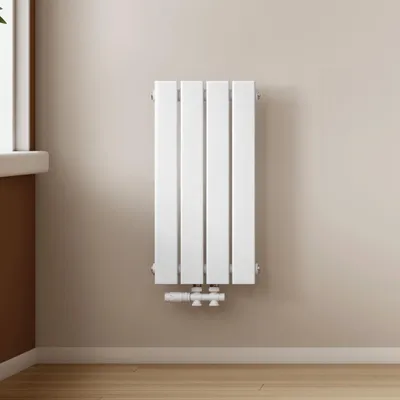 Produktbild von EMKE Heizkörper Flach 60 x 30,4 cm Einlagig 210 W Weiß Design Paneelheizkörper