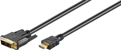 Produktbild von Goobay Adapterkabel - DVI-D Stecker zu HDMI