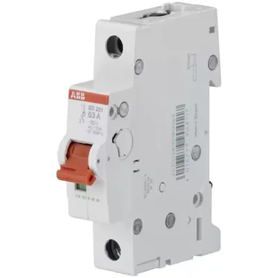 Zdjęcie produktu dla SD201/16 Rozłącznik izolacyjny 1P, 16A 2CDD281101R0016