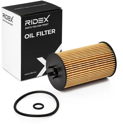 Produktbild von Ölfilter RIDEX 7O0241 Filtereinsatz für OPEL Corsa D Schrägheck (S07) ZAFIRA B (A05) INSIGNIA Caravan Mokka / Mokka X (J13) Astra J Sports Tourer