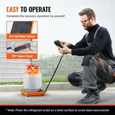 Produktbild von Elektronische Waage 220 Lbs, sehr präzise digitale, mit Fernbedienung und Transportkoffer