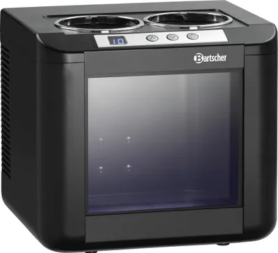 Produktbild von Weinkühler 2 Flaschen, thermoelektrisch, Digitalanzeige, 290x270x260 mm