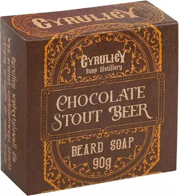 Obrázek produktu pro Čokoládové mýdlo na vousy - Cyrulicy - 90 g