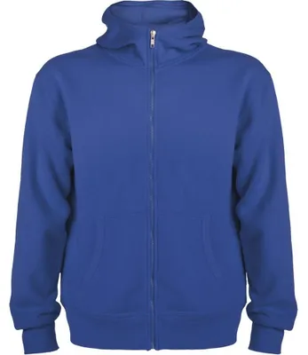 Produktbild von Roly - "Montblanc" Hoodie mit durchgehendem Reißverschluss für Herren LT4810 (XL) (Königsblau)