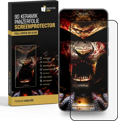 Produktbild von 1x 9D Keramik-Glass für Samsung Galaxy A72 FULL COVER 3D KLAR Panzerfolie Displayschutz Schutzfolie Ceramic Screen-Protector