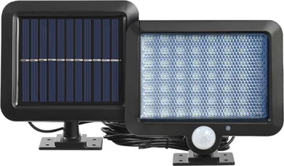 Produktbild von Solarbetriebene Sensor-Wandleuchte fuer den Aussenbereich, wasserdicht, geteilte Probeinstallation, Beleuchtung fuer Haus und Garten