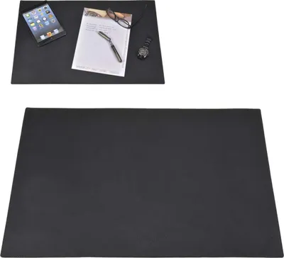 Produktbild von Ruitertassen Schreibunterlage Leder Schreibtischauflage 60x40cm Unterlage Schreibauflage Matte schwarz