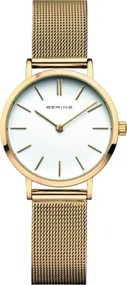 Produktbild von Damenarmbanduhr BERING 14129-331 gold klassische Mode