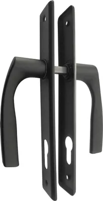 Obrázek produktu pro Klamka Do Furtki Nati Malowana Czarna 90Mm Na Wkładkę
