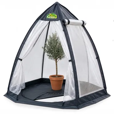 Produktbild von BioGreen Überwinterungszelt "Tropical Island Breeze L" H 200 x Ø 240 cm